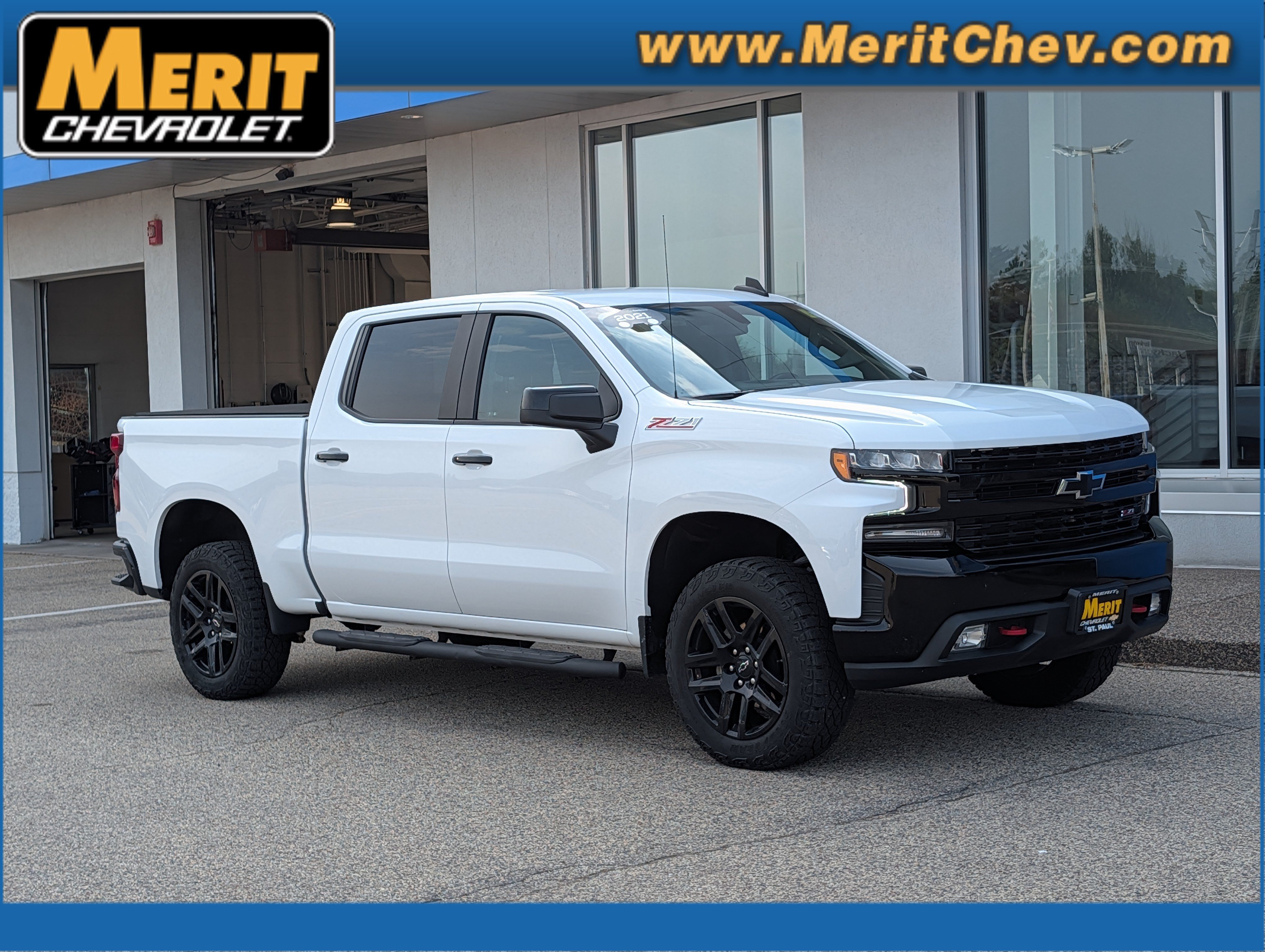 Certified 2021 Chevrolet Silverado 1500 LT Trail Boss w/ Bed Protection Package