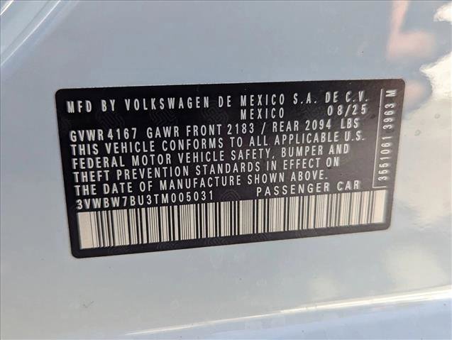 New 2026 Volkswagen Jetta Sport image 16