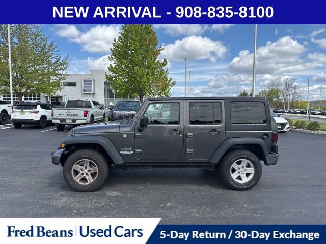 Used 2016 Jeep Wrangler Unlimited Sport w/ Quick Order Package 24S AWD/4WD image 4