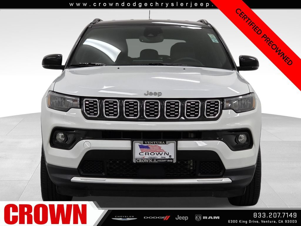 Certified 2025 Jeep Compass Limited AWD/4WD video 2