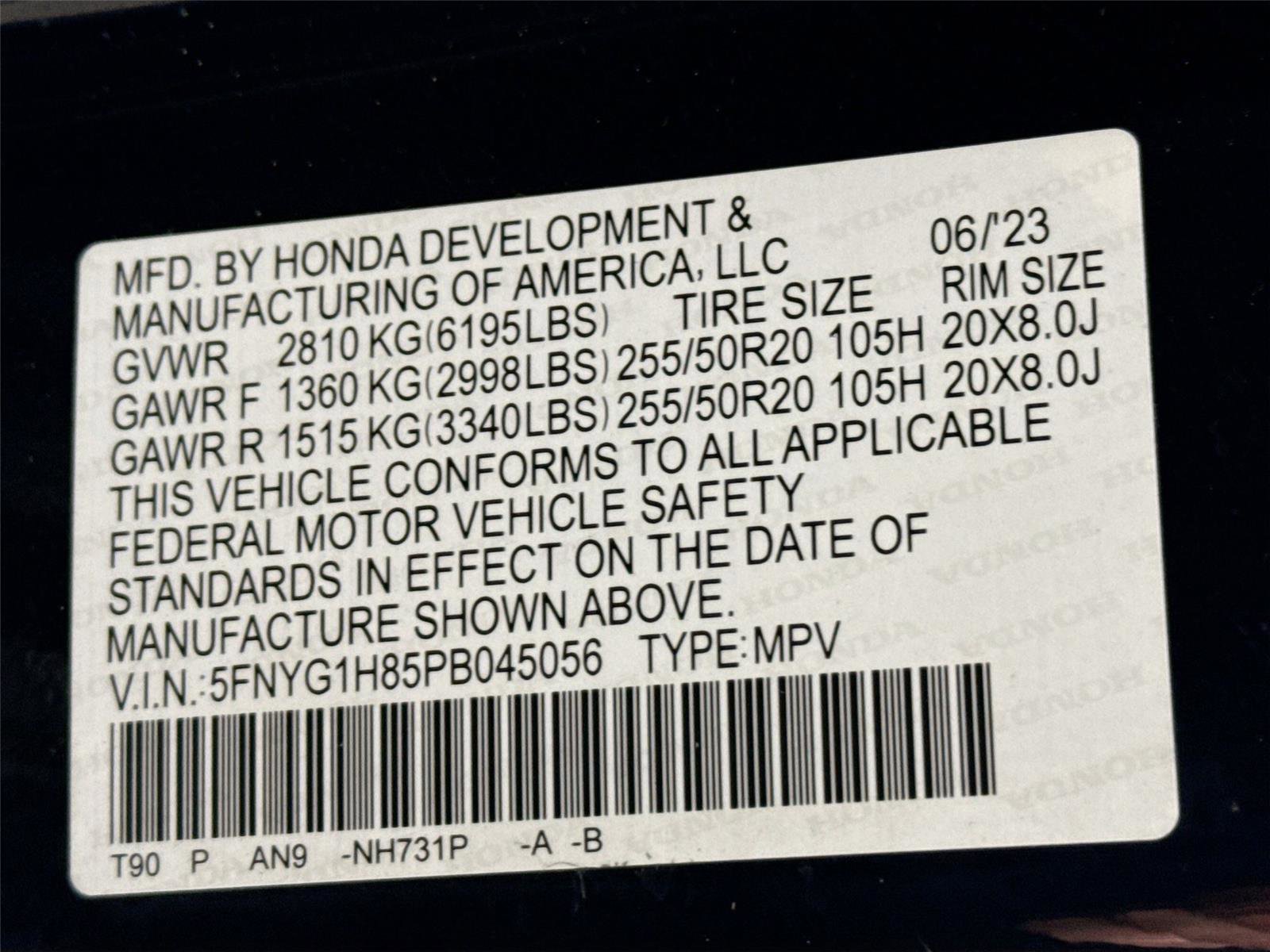 Used 2023 Honda Pilot Elite image 51