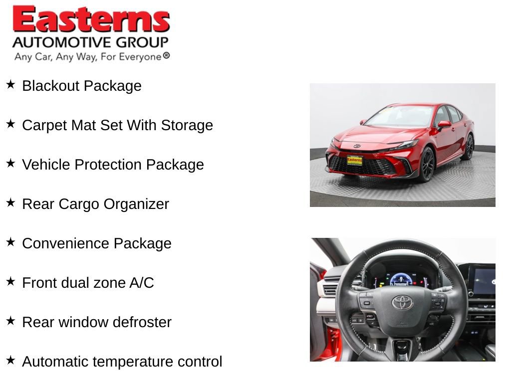 Used 2025 Toyota Camry SE w/ Convenience Package AWD/4WD image 11