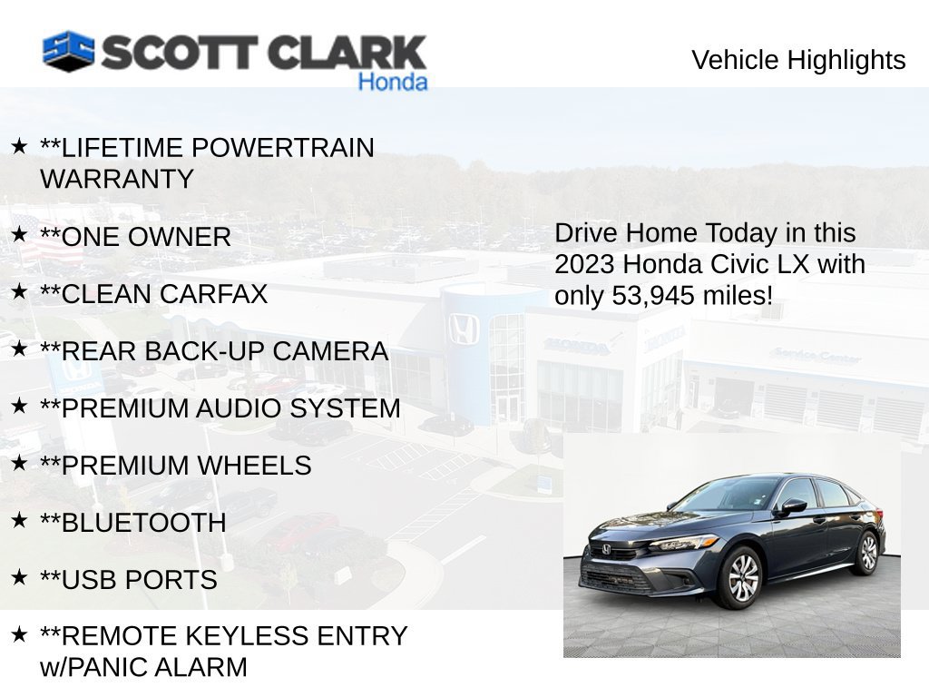 Used 2023 Honda Civic LX image 11