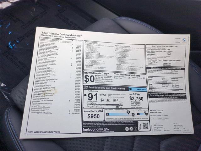 New 2026 BMW i5 M60 AWD/4WD image 18