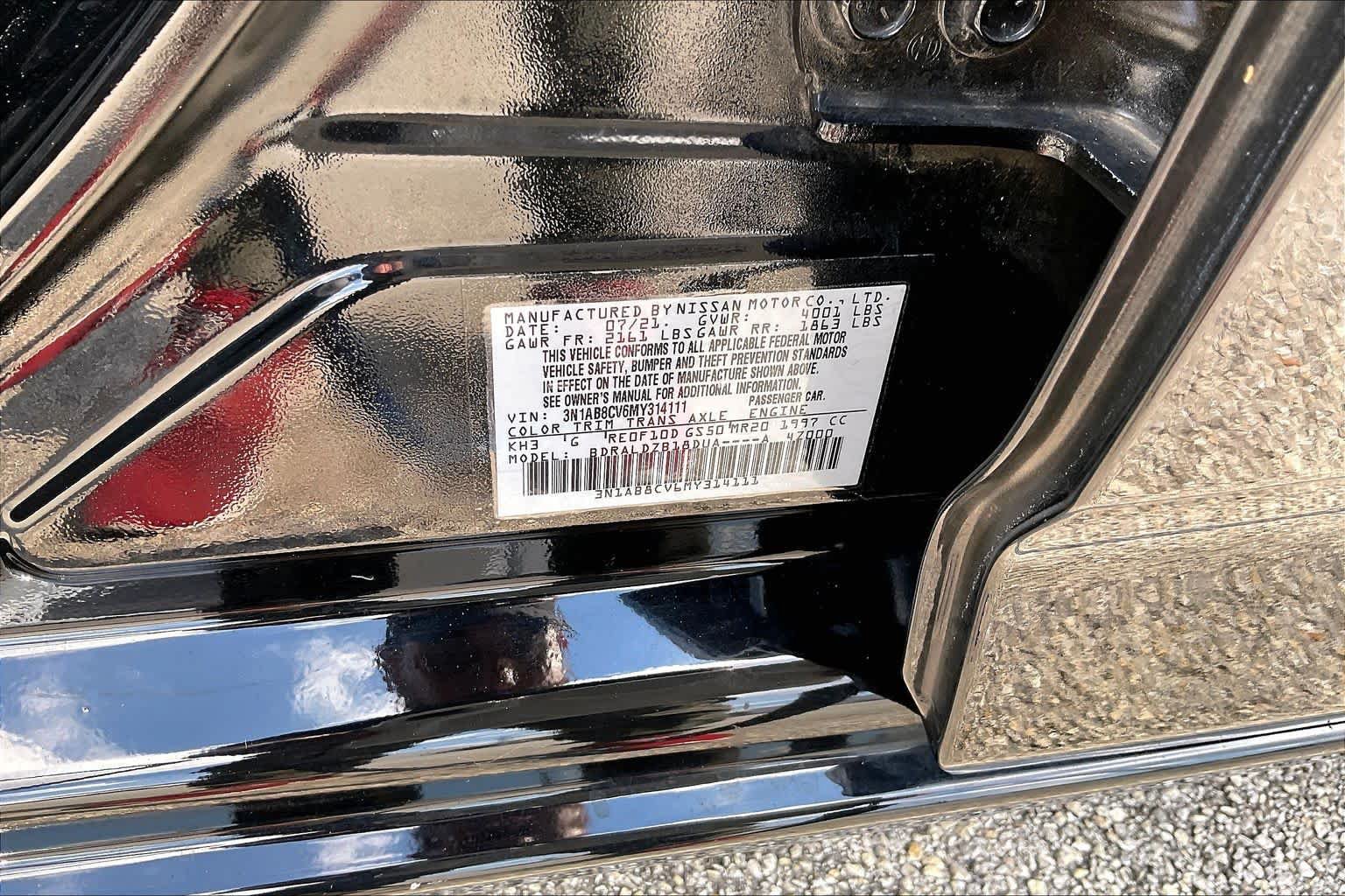 Used 2021 Nissan Sentra SV FWD image 30