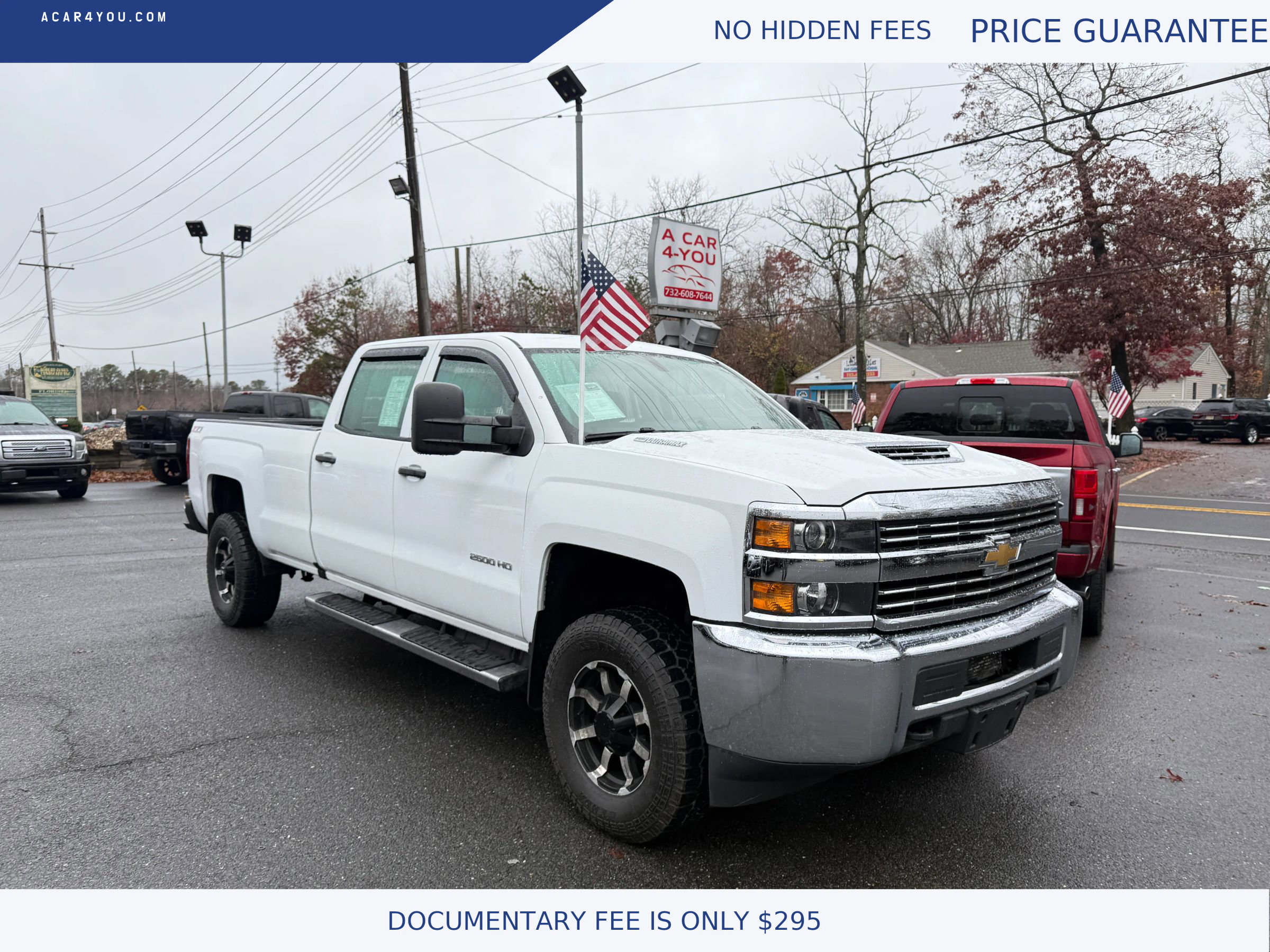 Used 2018 Chevrolet Silverado 2500 W/T w/ Snow Plow Prep Package image 4