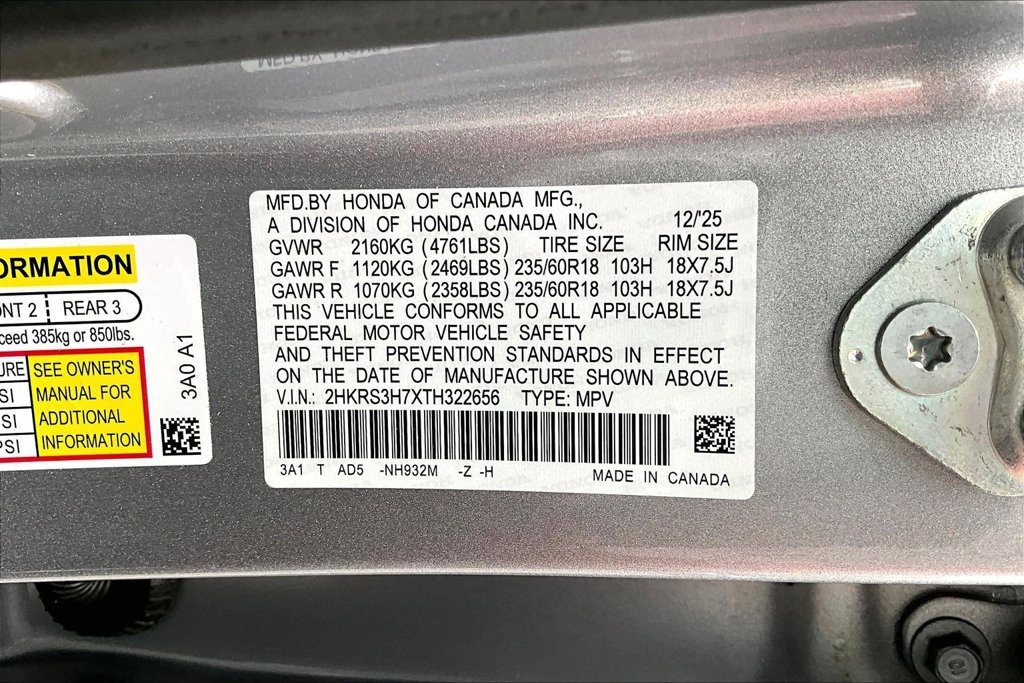Certified 2026 Honda CR-V EX-L image 14