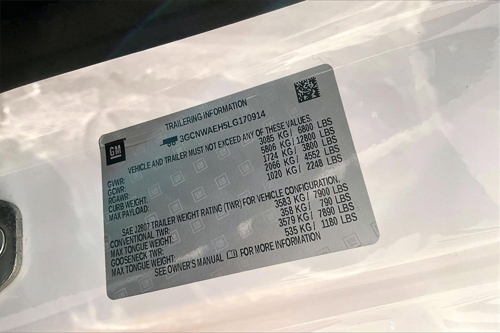 Used 2020 Chevrolet Silverado 1500 W/T image 17