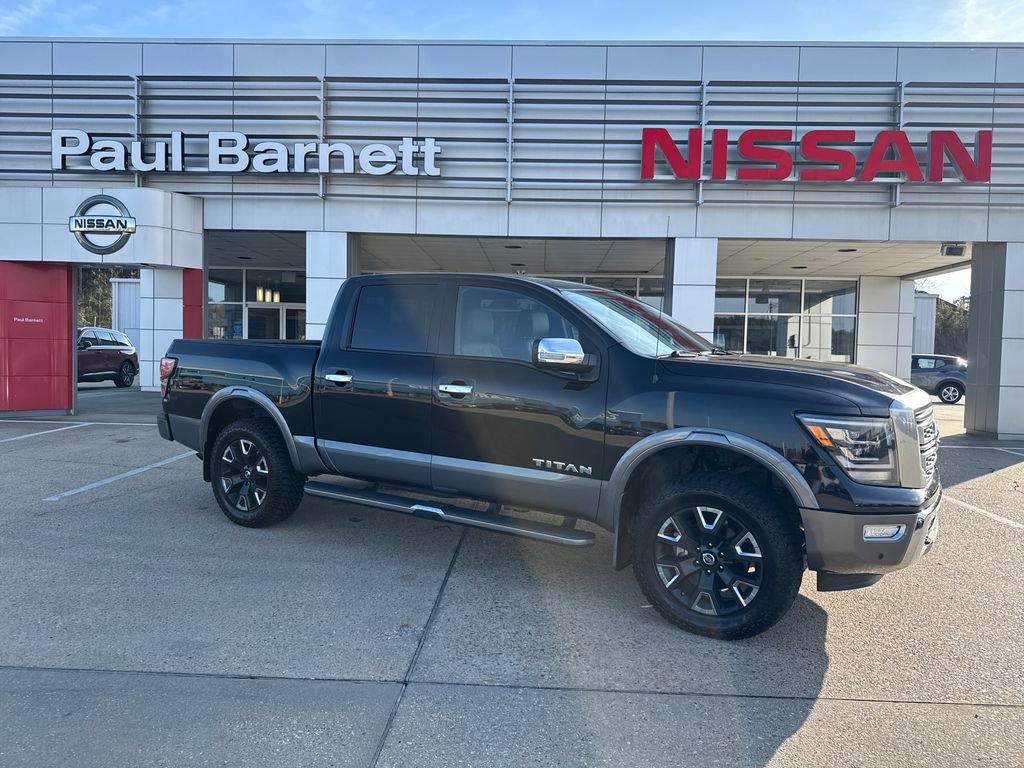 Certified 2021 Nissan Titan Platinum Reserve w/ Moonroof Package image 3