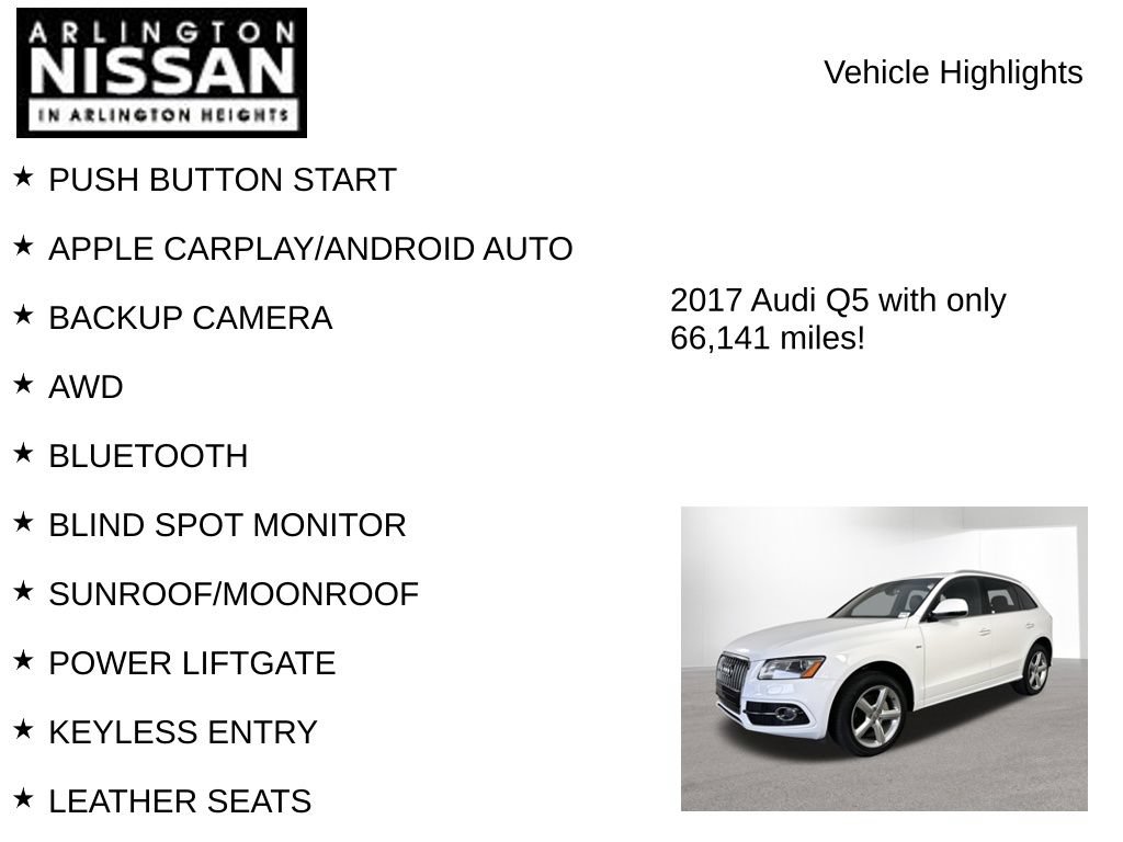 Used 2017 Audi Q5 2.0T Premium Plus w/ Technology Package AWD/4WD image 8