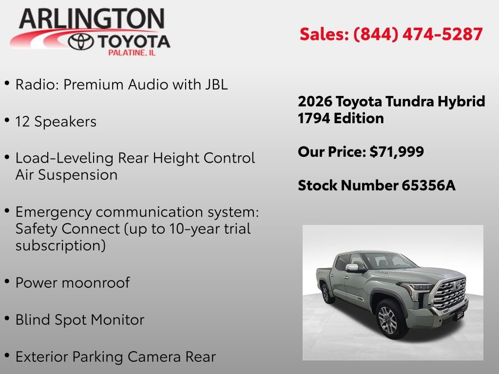 Used 2026 Toyota Tundra 1794 Edition image 4