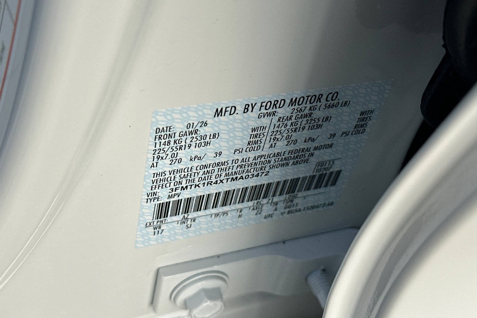 New 2026 Ford Mustang Mach-E Select RWD image 27