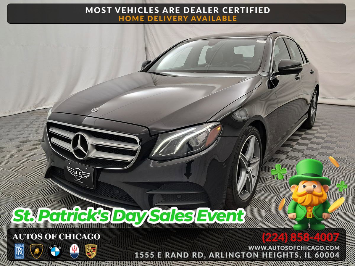 Used 2018 Mercedes-Benz E 400 4MATIC Sedan image 1