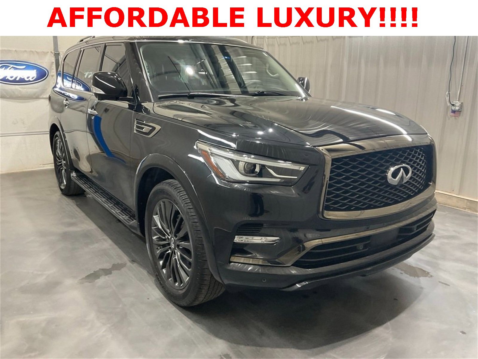 Certified 2023 INFINITI QX80 Premium Select w/ Cargo Package