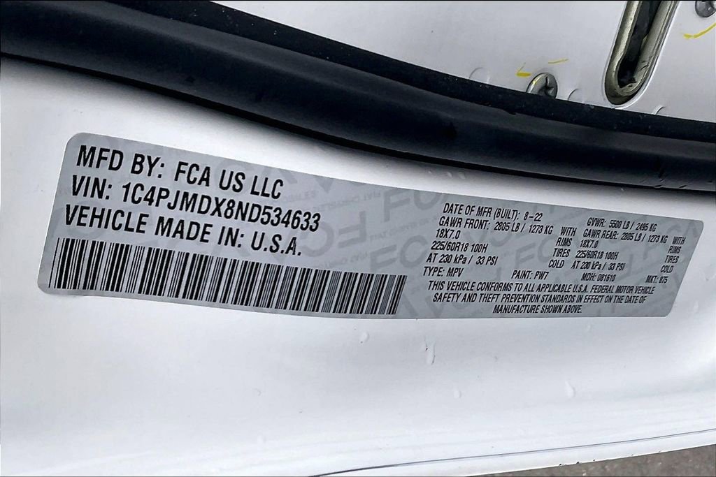 Used 2022 Jeep Cherokee Limited image 22