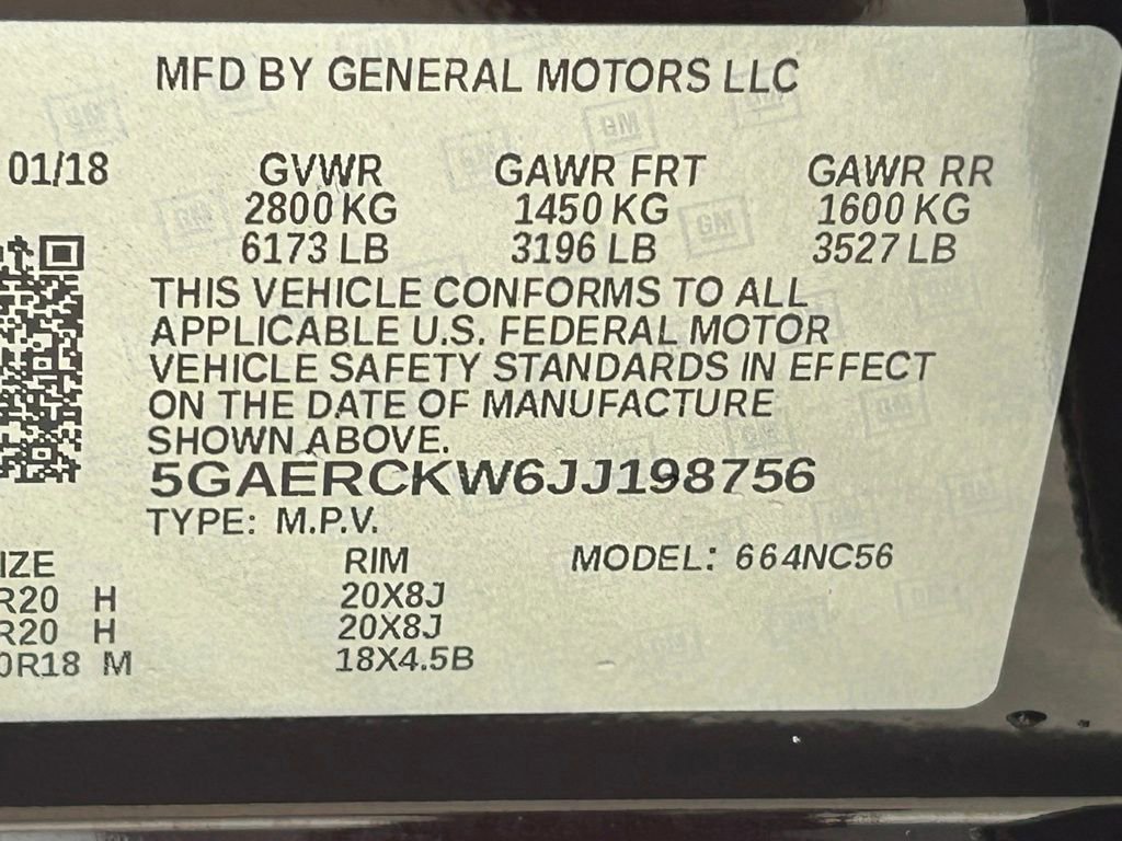 Used 2018 Buick Enclave Premium w/ Experience Buick Package image 54