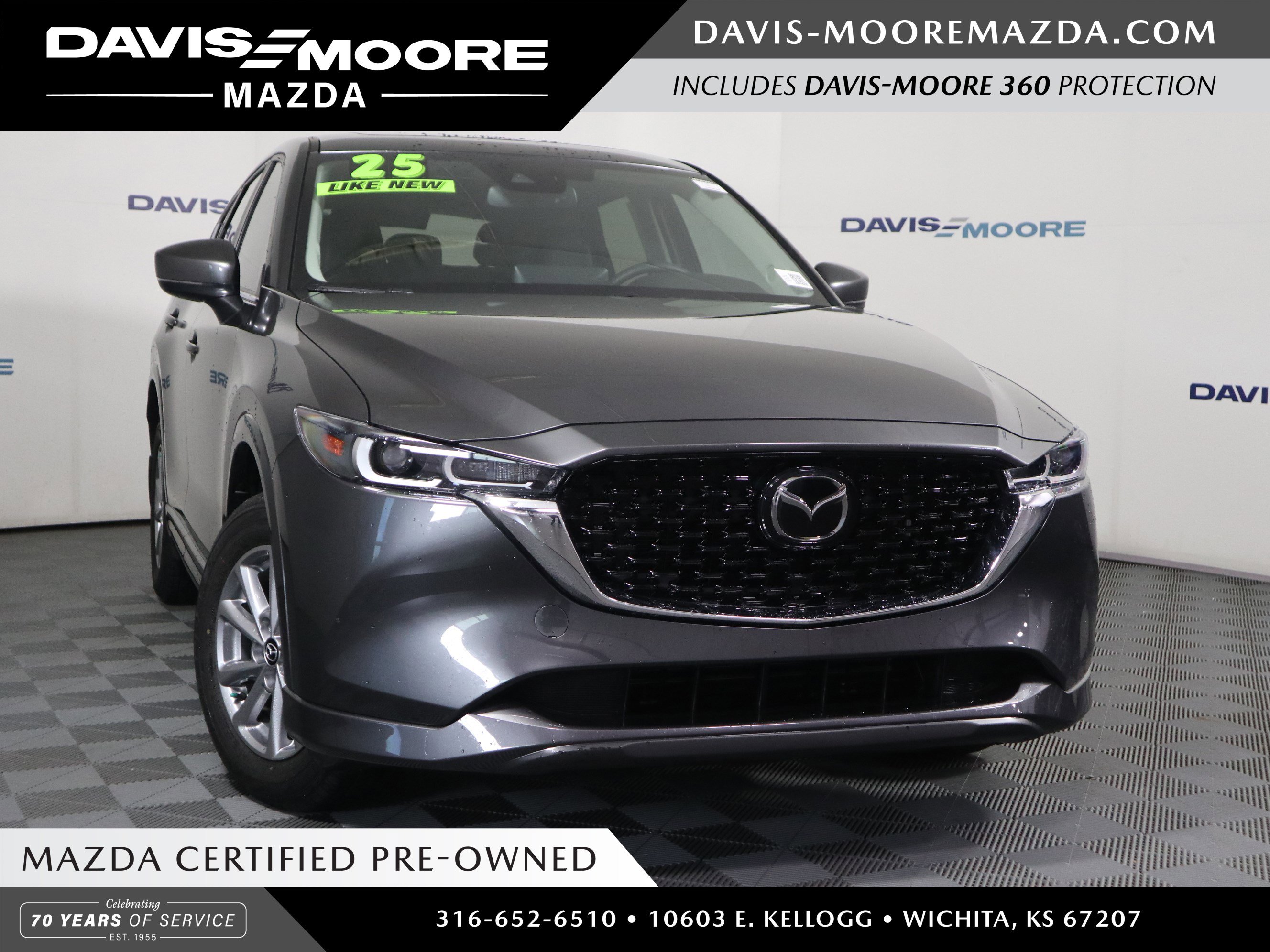 Certified 2025 MAZDA CX-5 AWD 2.5 S w/ Preferred Package