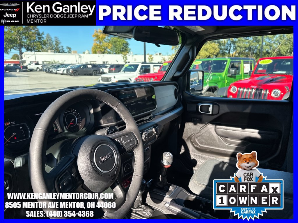 Certified 2025 Jeep Wrangler Sport AWD/4WD image 19