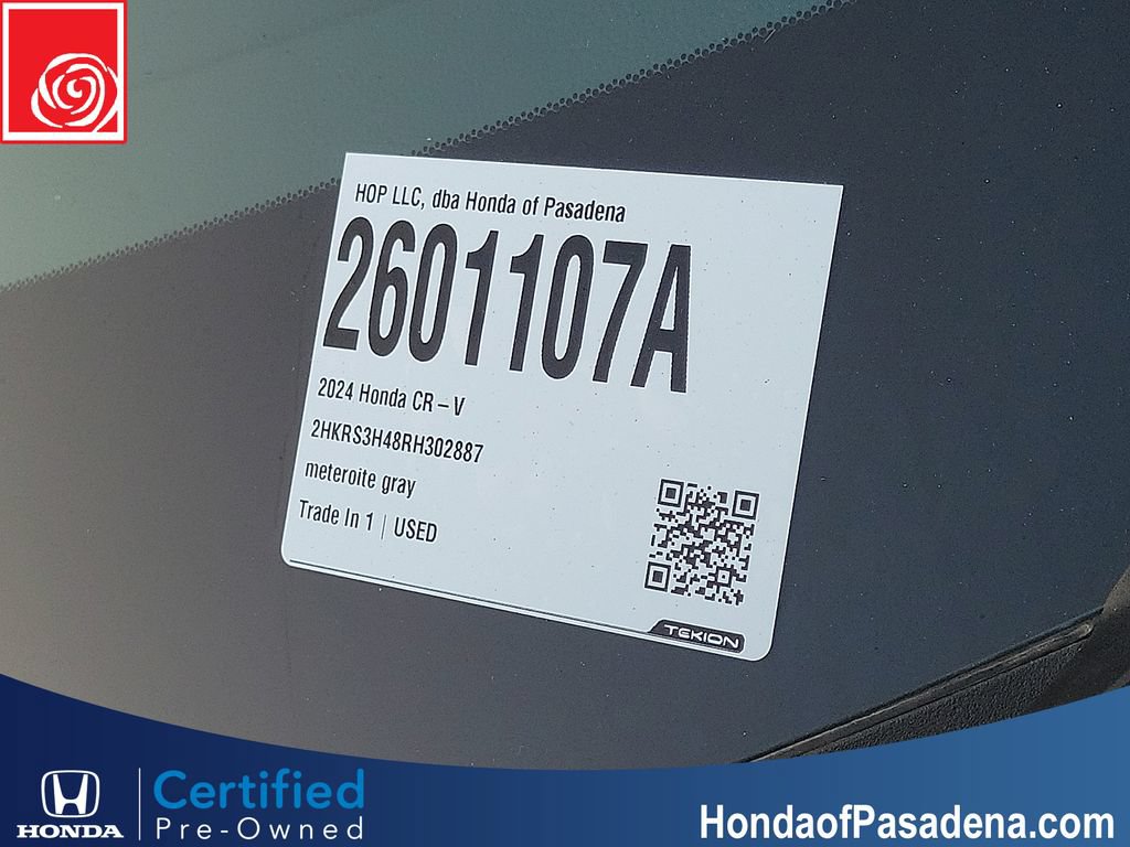 Certified 2024 Honda CR-V EX image 34