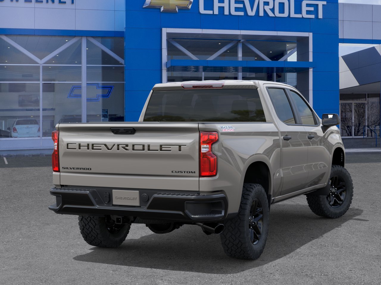 New 2026 Chevrolet Silverado 1500 Custom Trail Boss w/ Dark Appearance Package AWD/4WD image 4