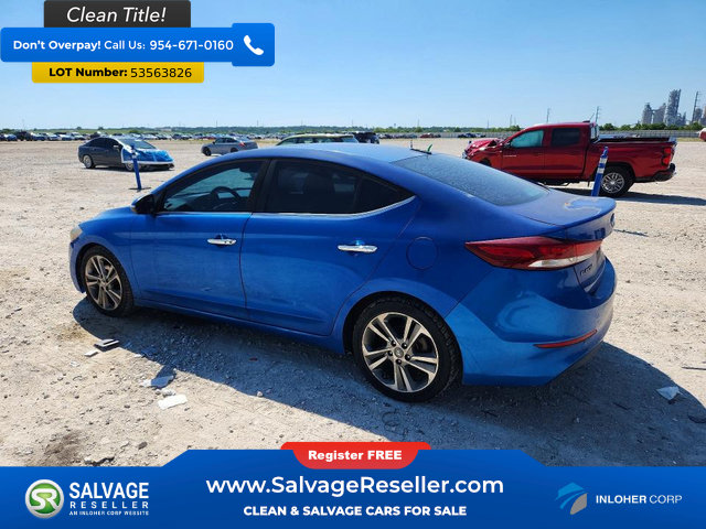 Used 2017 Hyundai Elantra Limited w/ Limited Tech Package 04 FWD image 3