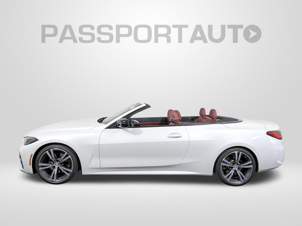 Certified 2022 BMW 430i Convertible w/ M Sport Package RWD image 3