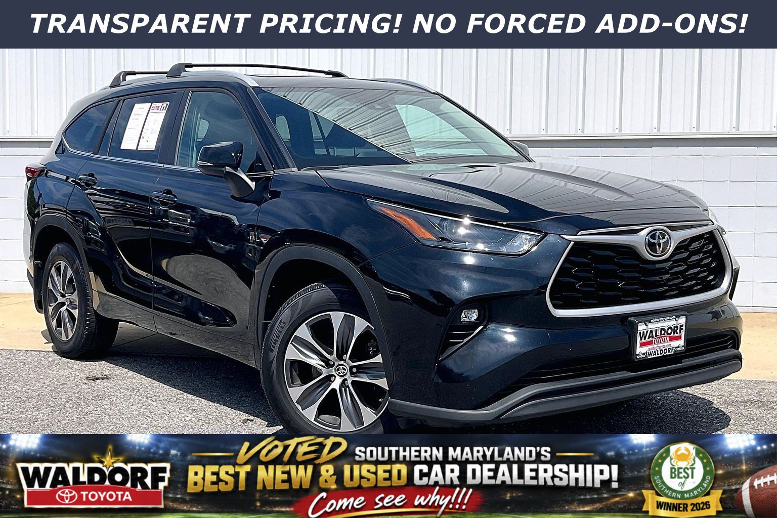 Used 2023 Toyota Highlander XLE AWD/4WD image 1