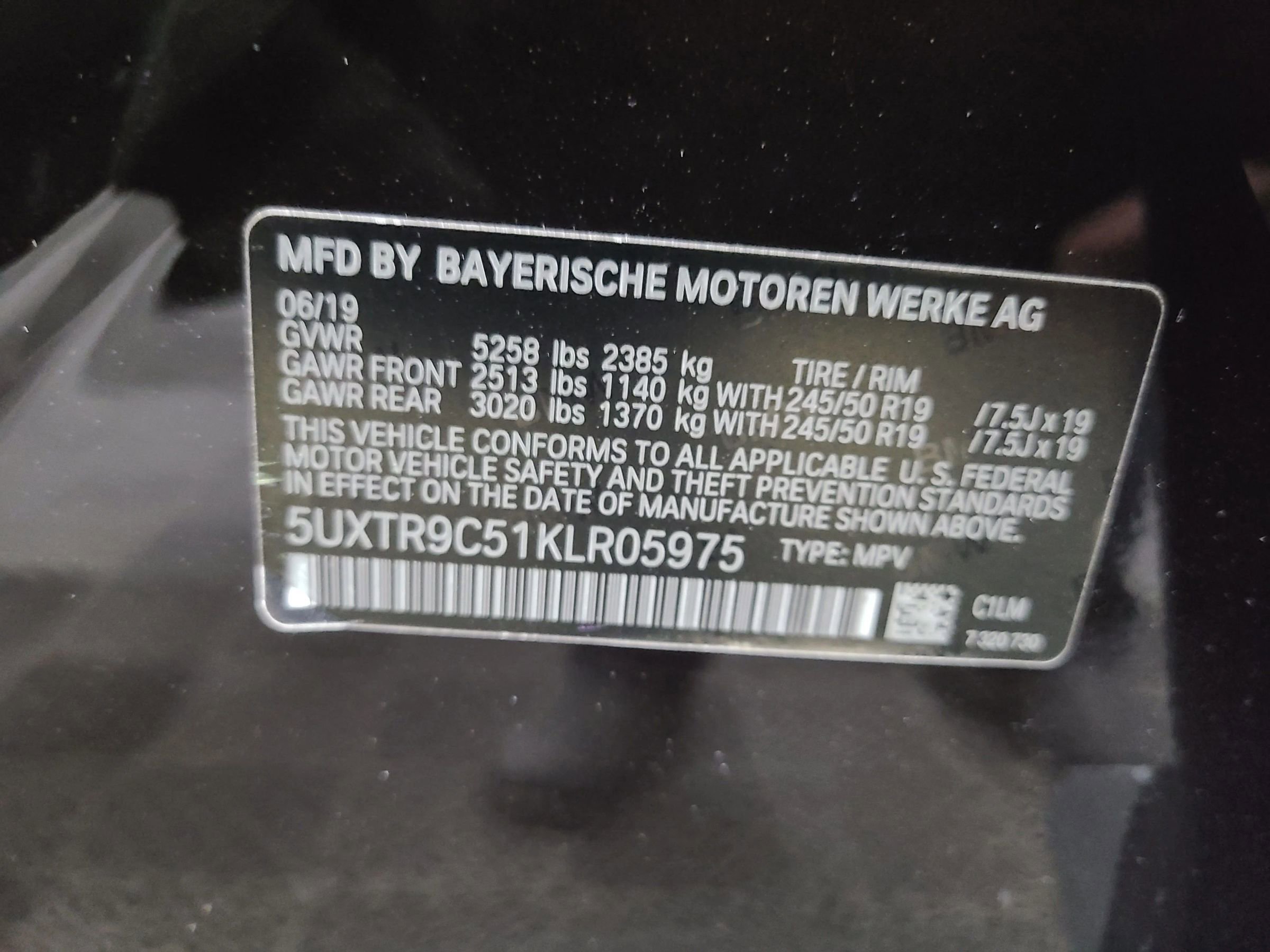 Used 2019 BMW X3 xDrive30i w/ Driving Assistance Package image 3