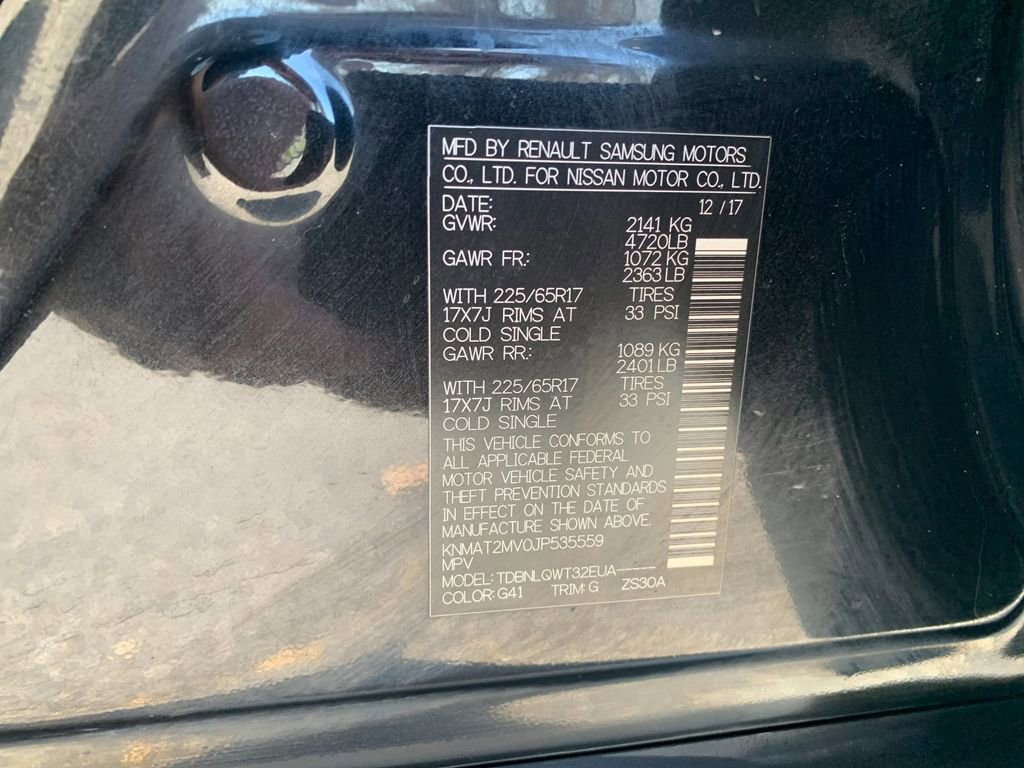 Used 2018 Nissan Rogue SV image 35