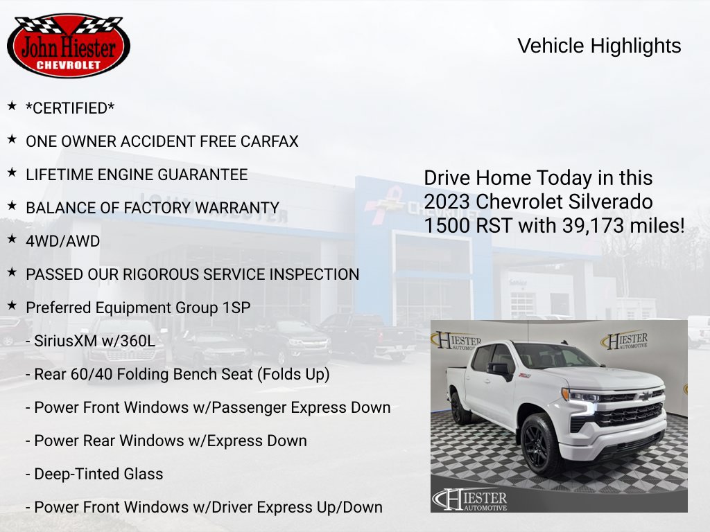 Used 2023 Chevrolet Silverado 1500 RST w/ All Star Edition Plus AWD/4WD image 6