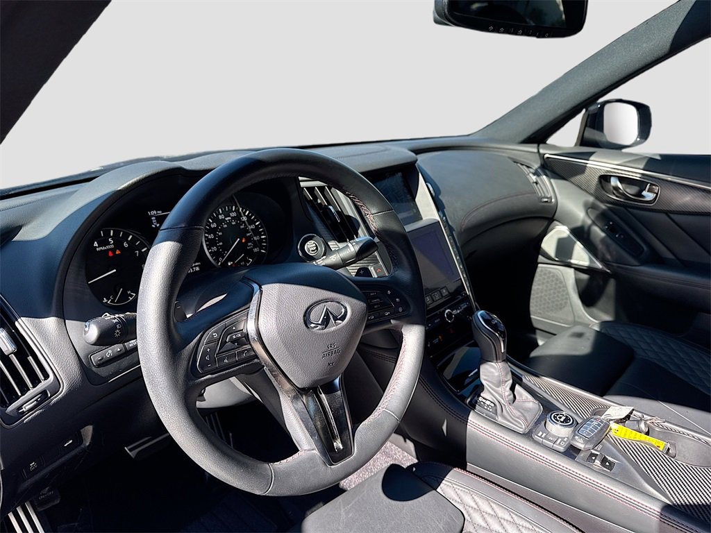 Used 2023 INFINITI Q50 Red Sport 400 w/ Black Opal Edition image 9