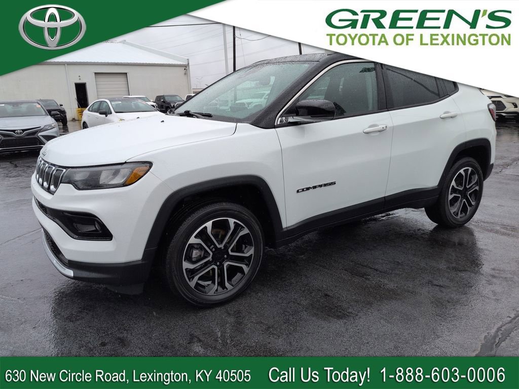 Used 2022 Jeep Compass Limited w/ Sun and Sound Group