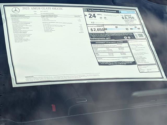New 2025 Mercedes-Benz GLA 35 AMG 4MATIC image 16
