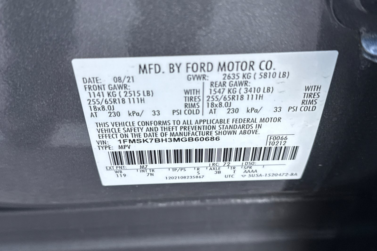 Used 2021 Ford Explorer 2WD image 35