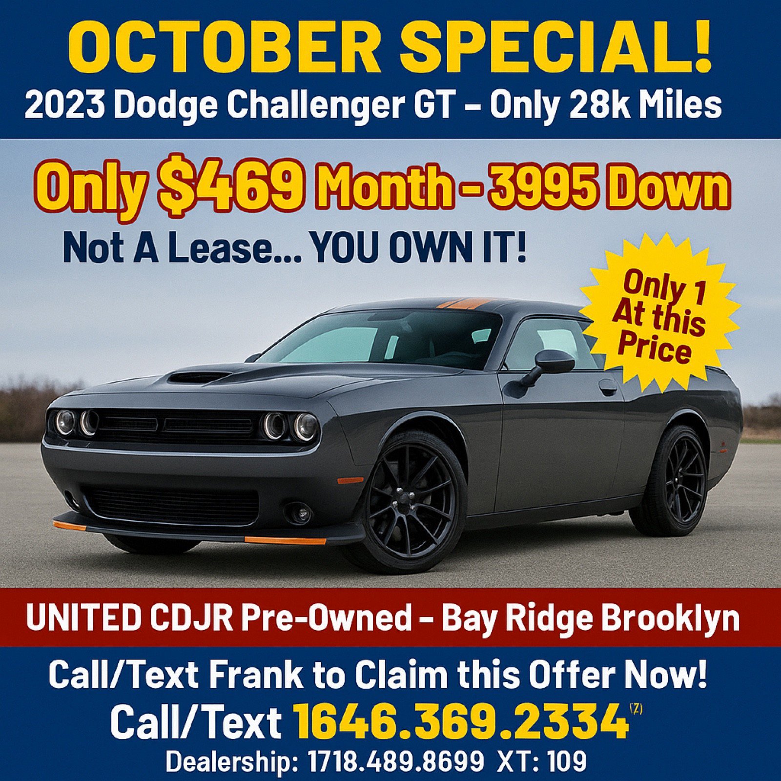 Used 2023 Dodge Challenger GT