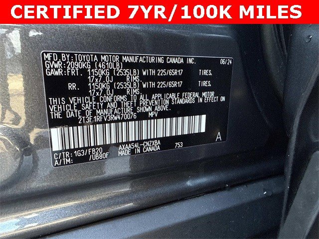 Used 2024 Toyota RAV4 LE image 29