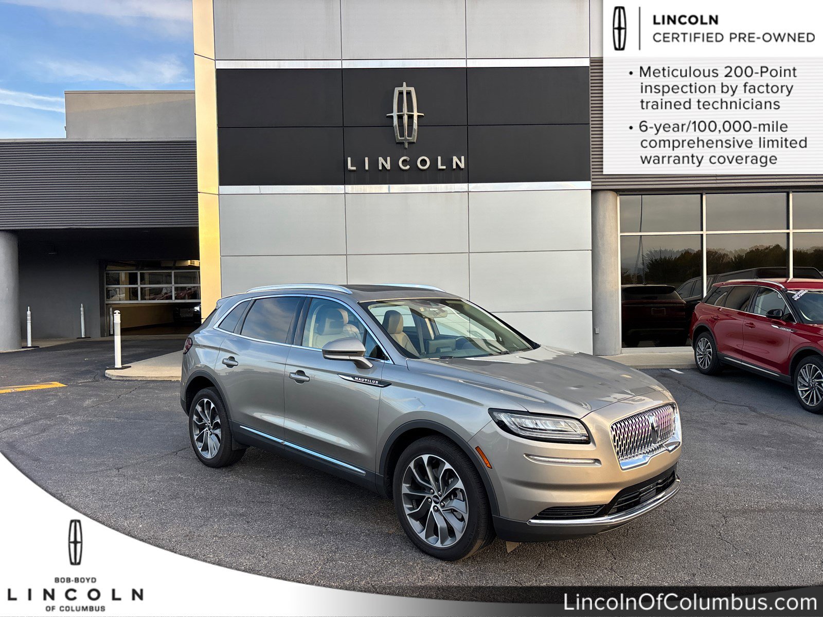 Certified 2023 Lincoln Nautilus Reserve w/ Cargo Utility Package