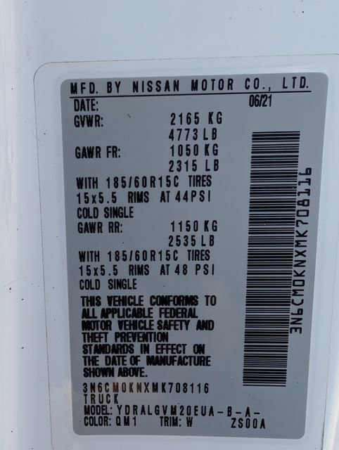 Used 2021 Nissan NV200 SV image 33