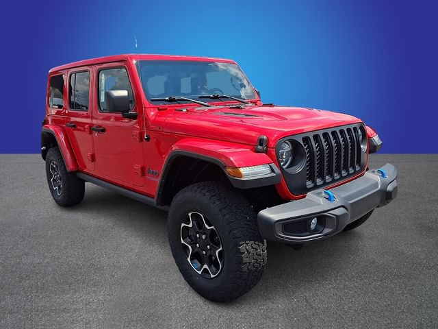 Used 2021 Jeep Wrangler Unlimited Rubicon 4xe w/ Cold Weather Group AWD/4WD image 3