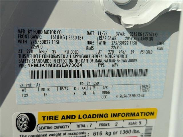 New 2025 Ford Expedition Max Platinum w/ Driver's Package image 17