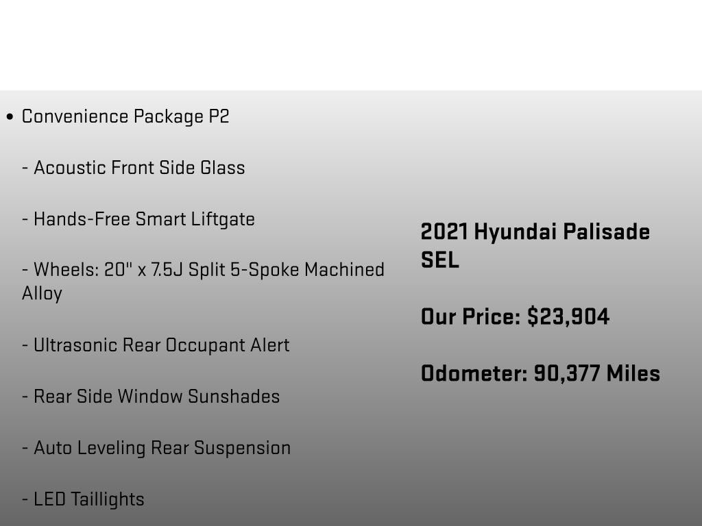 Used 2021 Hyundai Palisade SEL w/ Premium Package AWD/4WD image 12