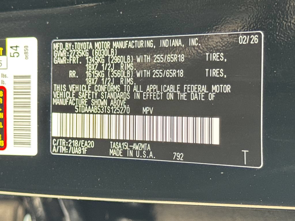 Used 2026 Toyota Grand Highlander AWD image 50