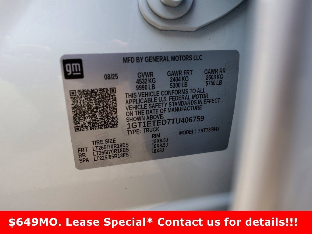 New 2026 GMC Sierra EV Elevation image 37