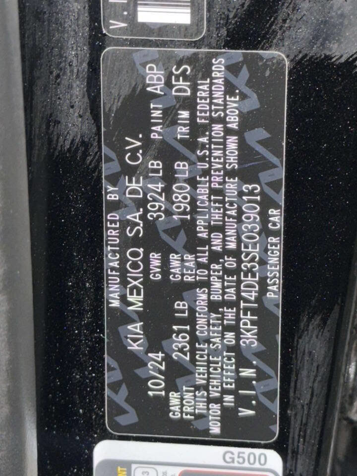 Used 2025 Kia K4 image 13