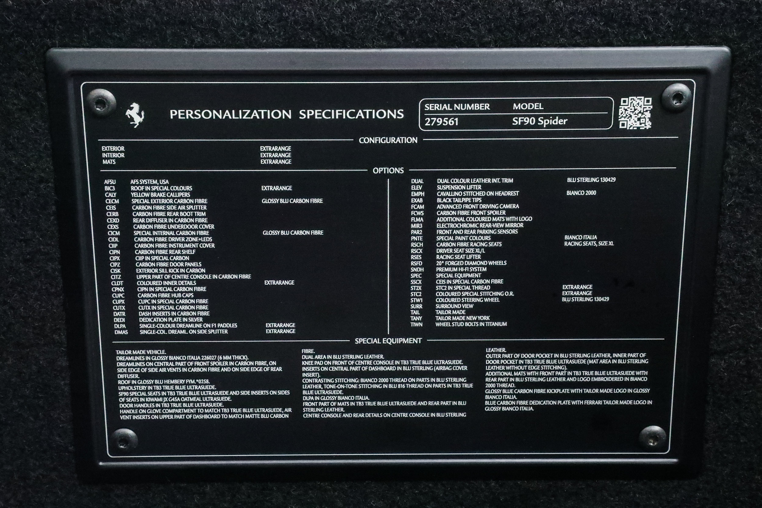 Certified 2022 Ferrari SF90 Spider AWD/4WD image 40