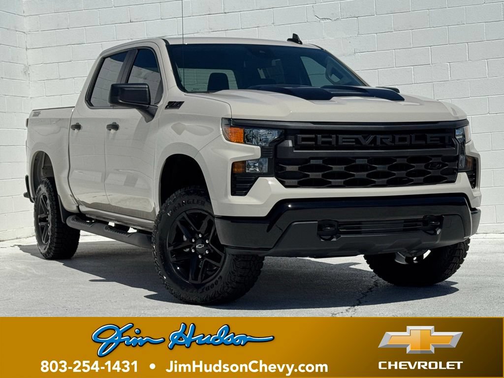 New 2026 Chevrolet Silverado 1500 Custom Trail Boss w/ Dark Appearance Package