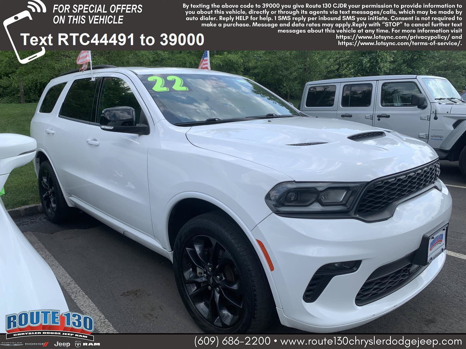 Used 2022 Dodge Durango GT AWD/4WD image 1