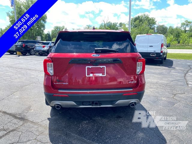 Used 2022 Ford Explorer Limited w/ Class IV Trailer Tow Package AWD/4WD image 5