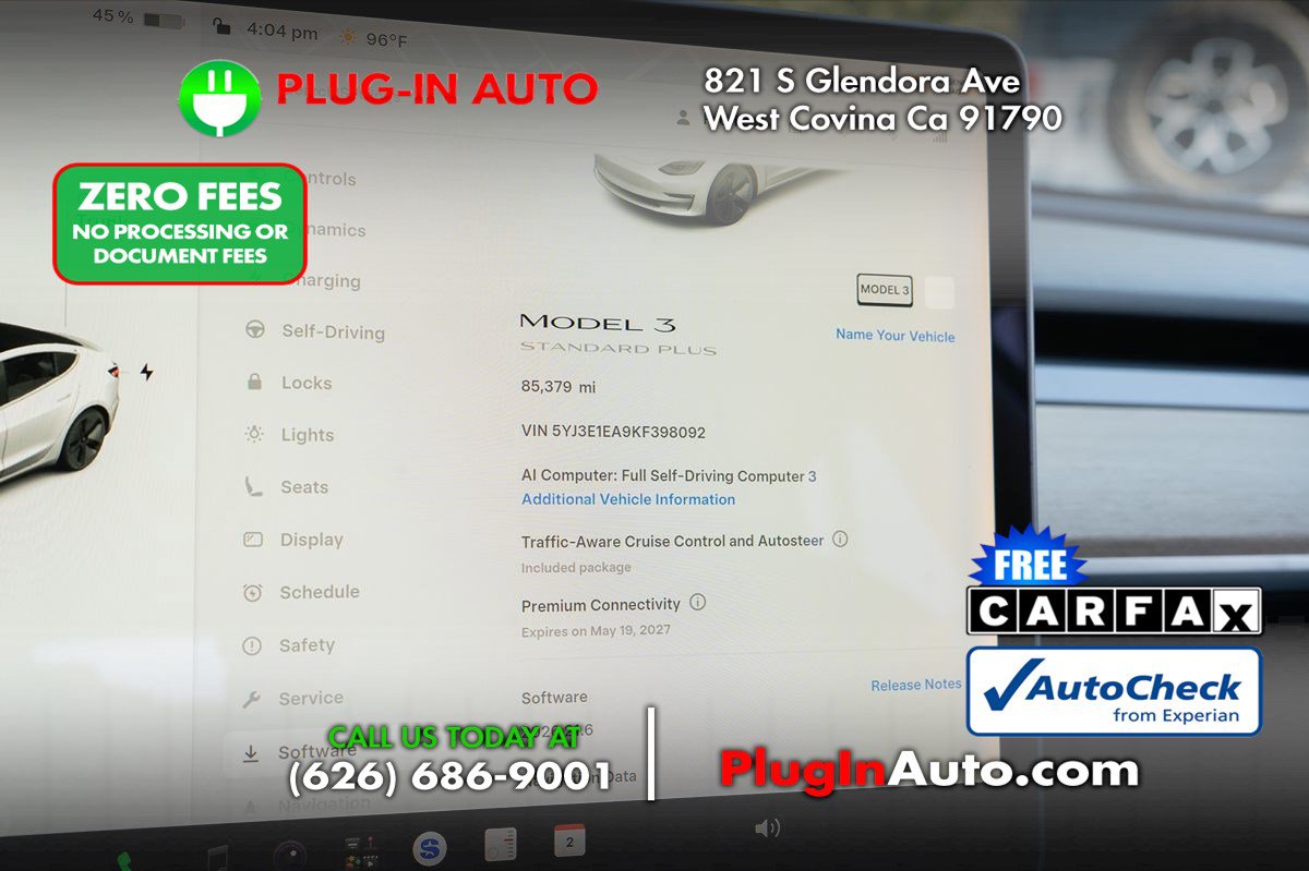 Used 2019 Tesla Model 3 Standard Range Plus RWD image 30