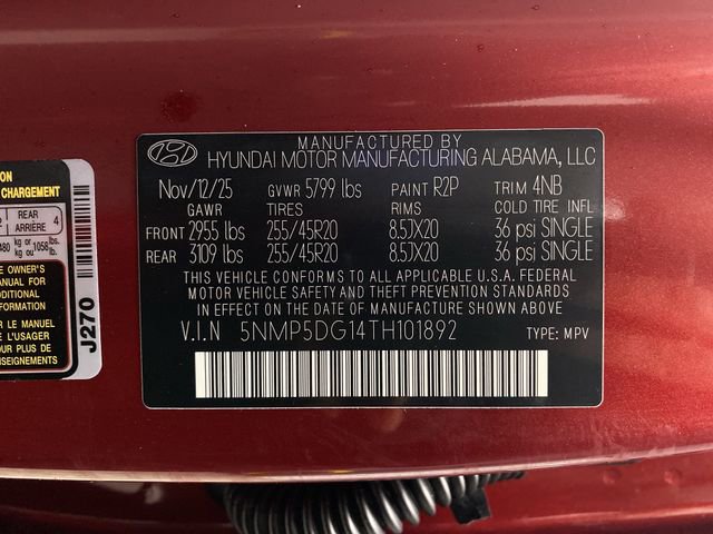 New 2026 Hyundai Santa Fe Calligraphy AWD/4WD image 40